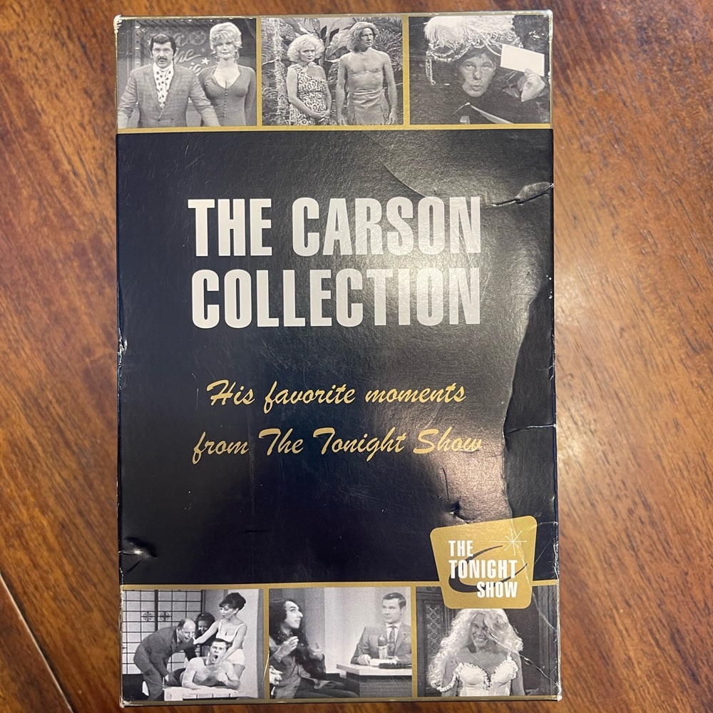 Johnny Carson: His Favorite Moments From The Tonight Show 4 VHS (60s-90s)